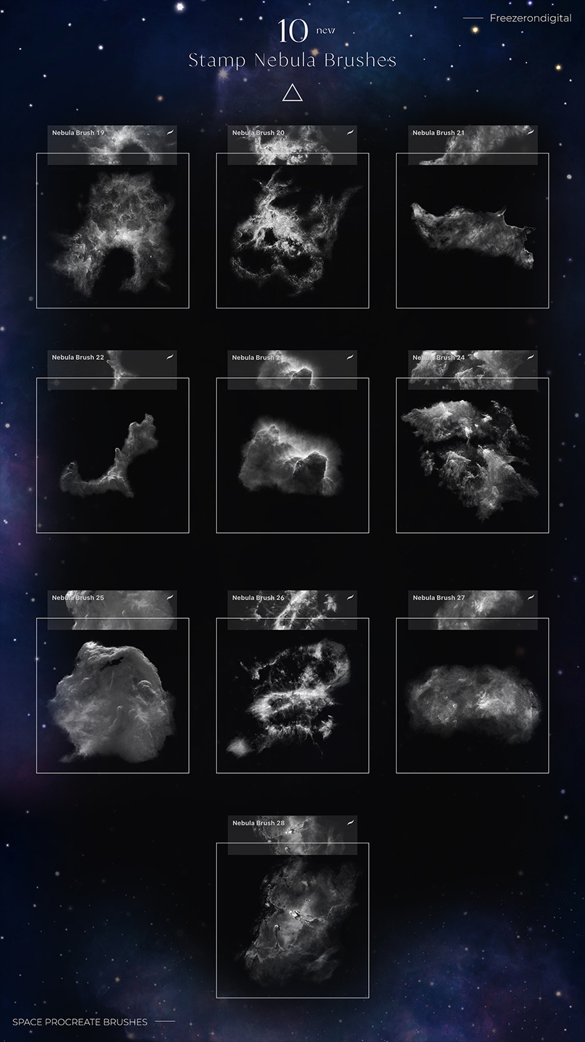 Space Procreate Brushes V 2.0