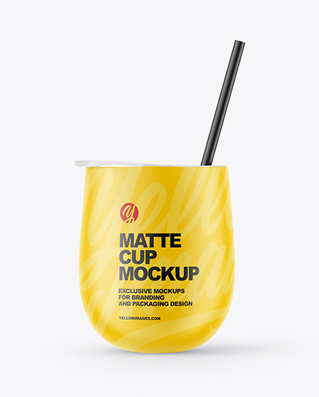 Matte Cup Mockup