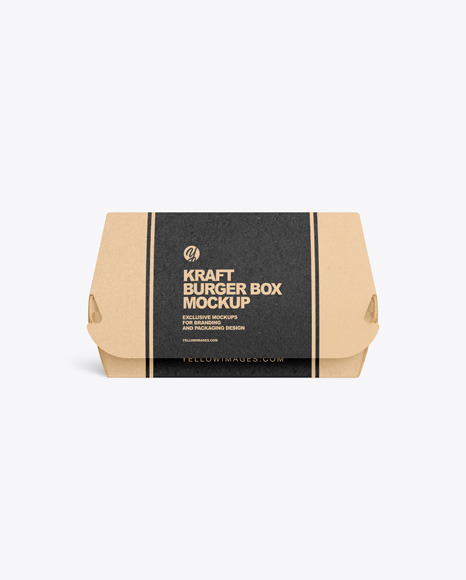 BURGER BOX MOCKUPS