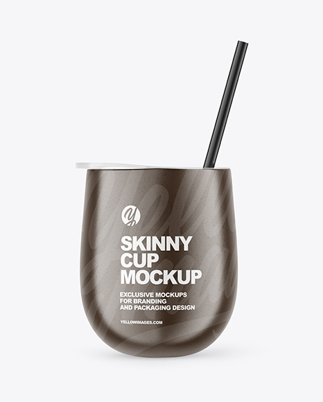 Iced Black Tea Cup Mockup - Free Download Images High Quality PNG, JPG