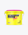 Matte Paint Bucket Mockup