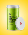 Metallic Jar Mockup
