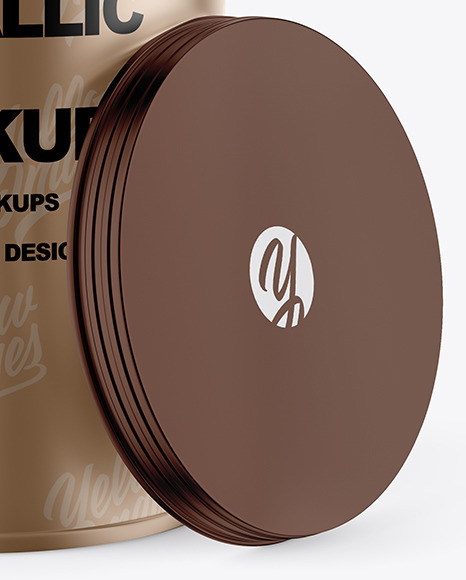 Metallic Jar Mockup