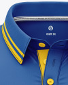 Men's Short Sleeve Polo Shirt Mockup