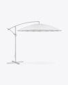 Patio Umbrella w/ Metallic Pole Mockup