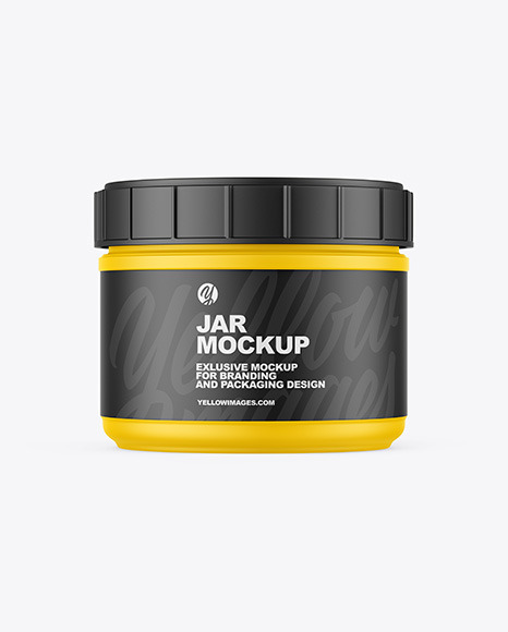 Matte Jar Mockup