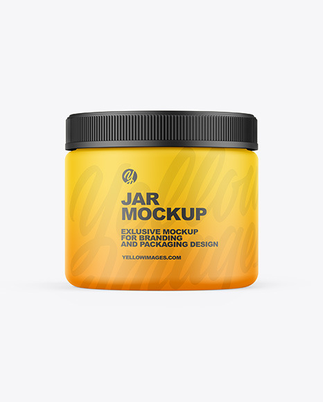 Matte Jar Mockup