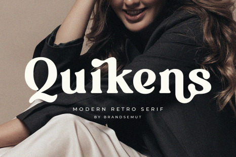 Quikens – Modern Retro Serif
