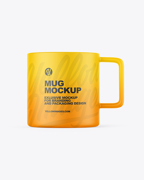 Matte Mug Mockup