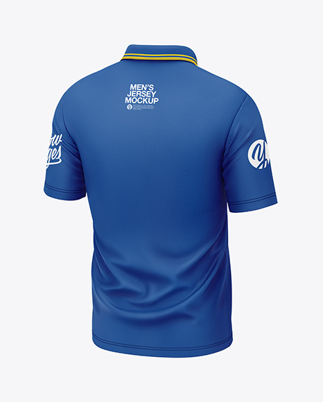 Men&#039;s Short Sleeve Polo Shirt Mockup