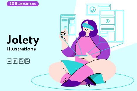 Jolety Technology Illustrations