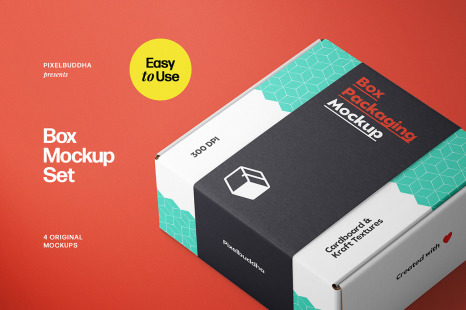 Box Mockup Set