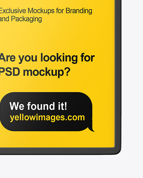 Advertising Stand Board Mockup