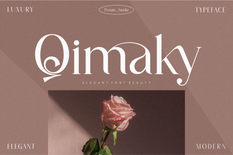 Qimaky - Elegant Font Beauty