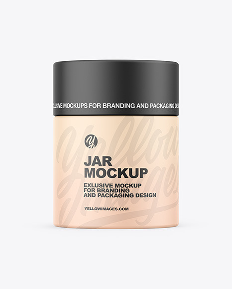 Matte Jar Mockup