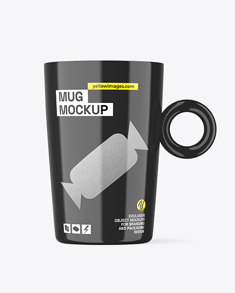 Glossy Mug Mockup