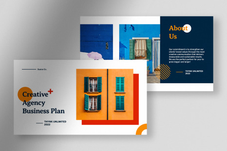 Sunne – White Creative Agency Business Plan Presentation