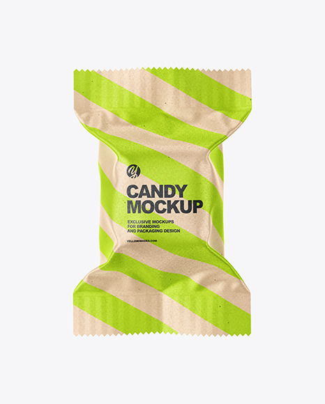 Matte Kraft Candy Mockup