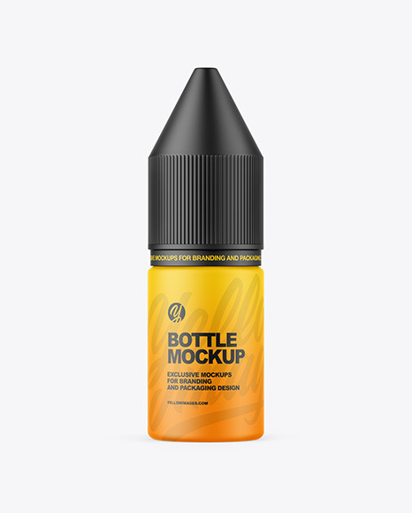 Matte Bottle Mockup