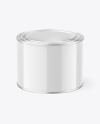 Glossy Paint Can Mockup