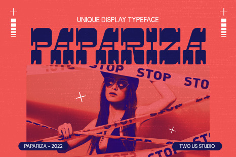 Papariza - Unique Display Typeface