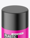 Matte Plastic Powder Jar Mockup