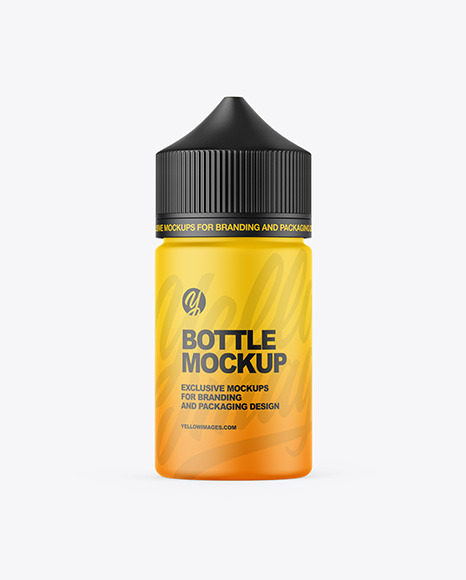 Matte Bottle Mockup