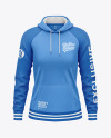 Women's Hoodie Raglan Mockup
