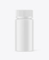 Glossy Plastic Jar Mockup