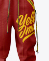 Jogger Pants Mockup - Front View