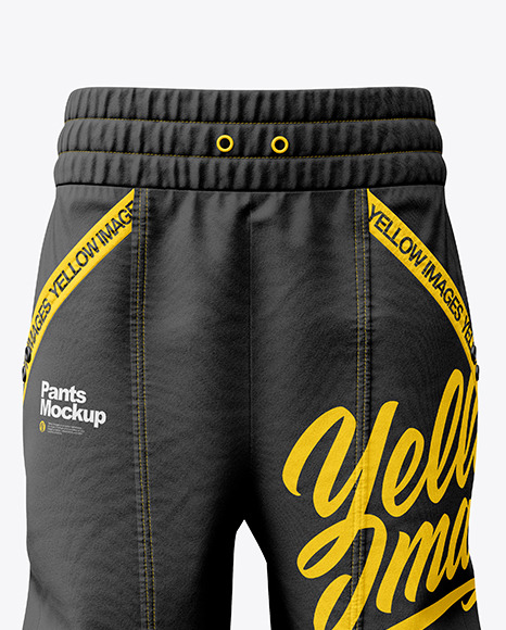 Jogger Pants Mockup - Front View