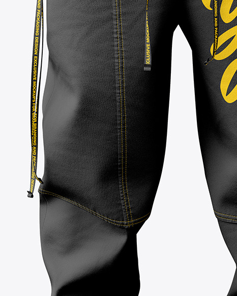 Jogger Pants Mockup - Front View