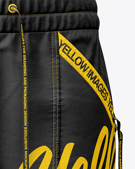 Jogger Pants Mockup - Front View