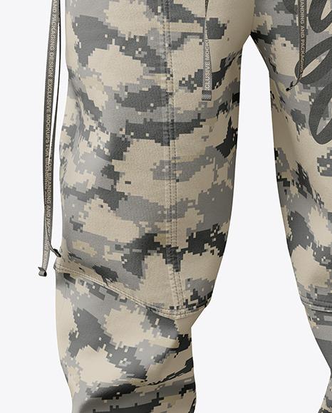 Jogger Pants Mockup - Front View