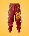 Jogger Pants Mockup - Front View