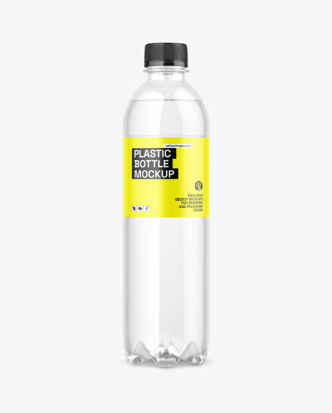 Clear Plastic Reusable Water Bottle Mockup - Free Download Images High  Quality PNG, JPG