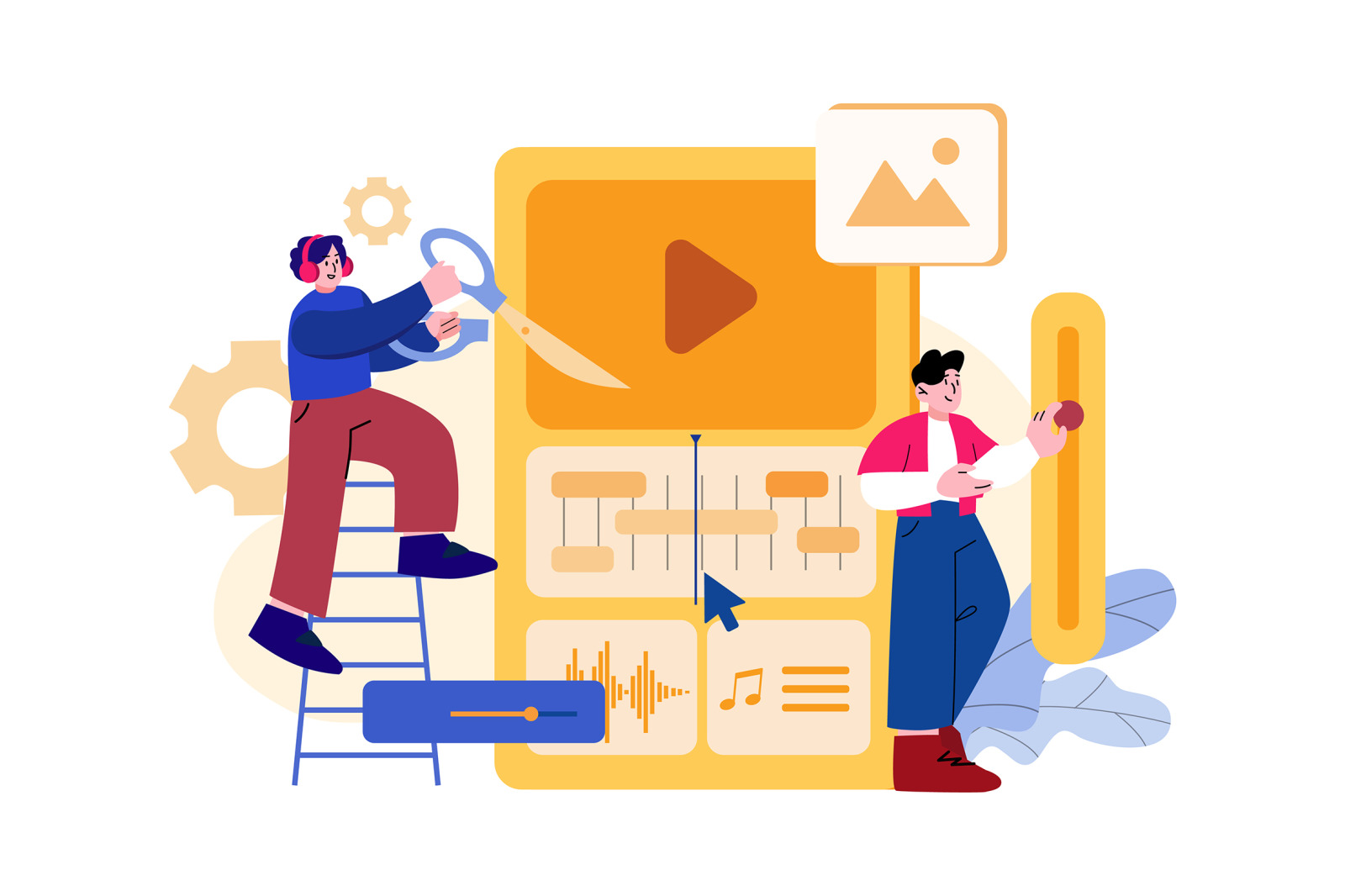 M451_Podcast Audio Illustration Pack