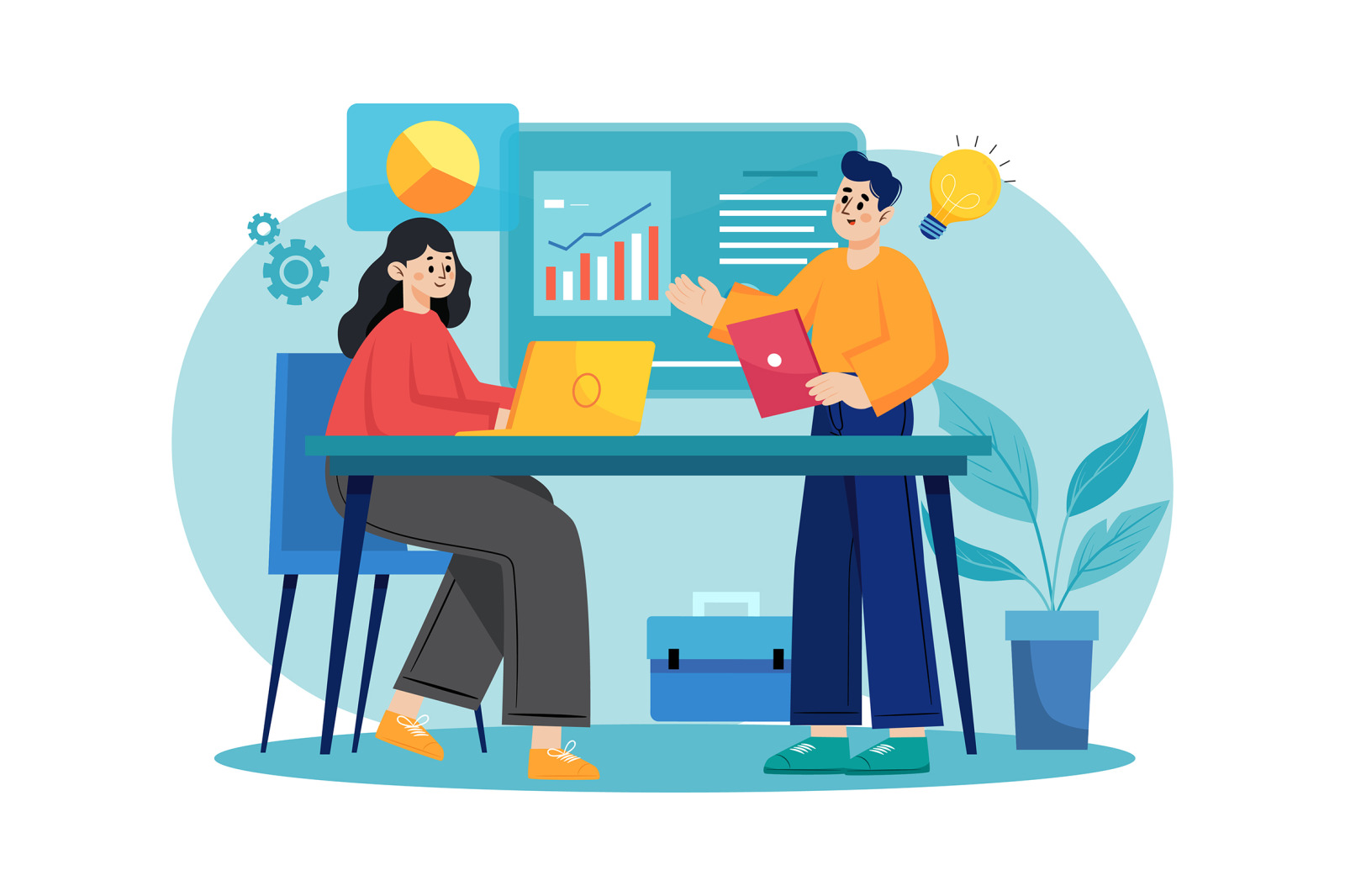 M453_Digital Marketing Illustration Pack
