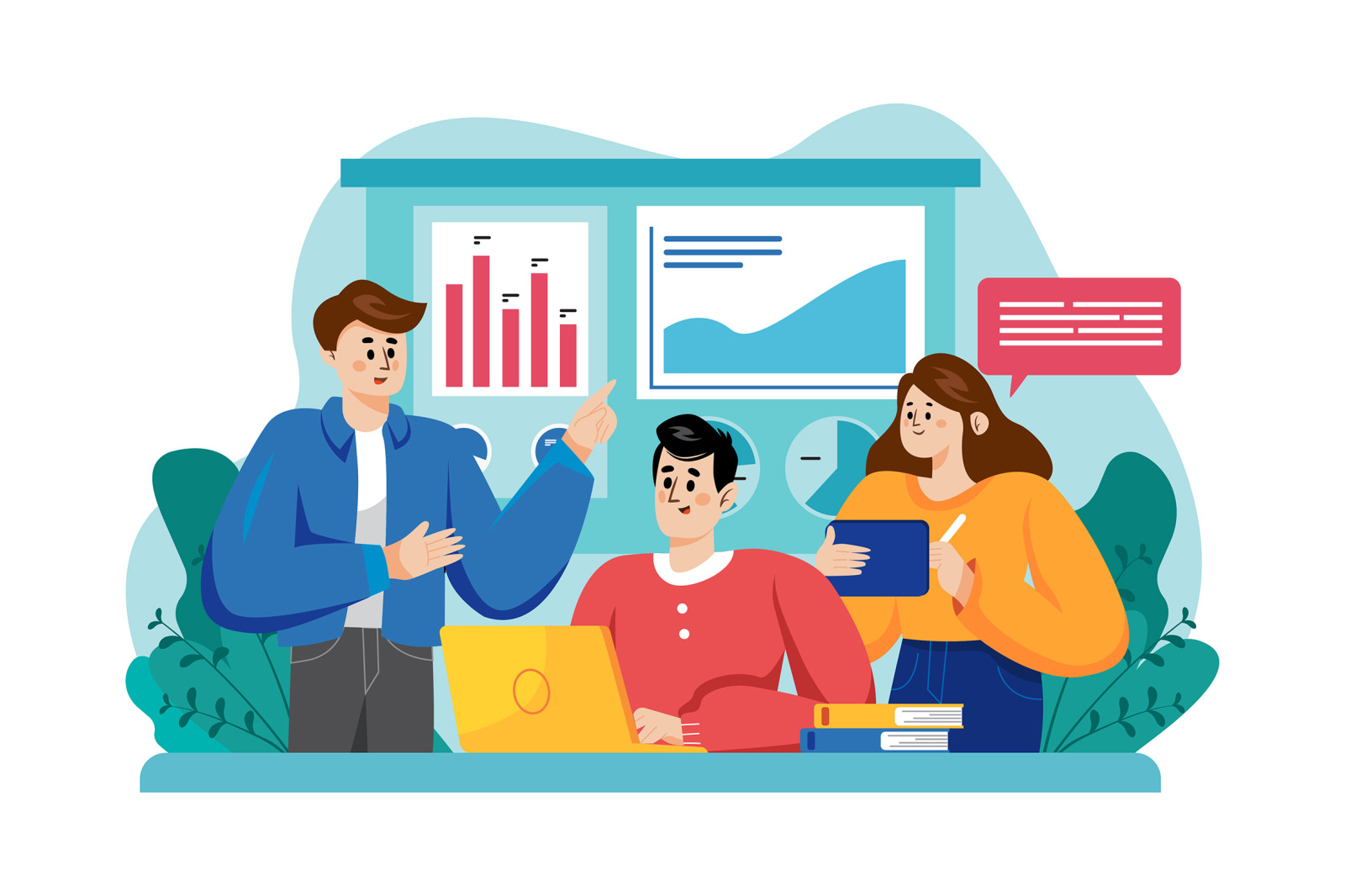 M453_Digital Marketing Illustration Pack