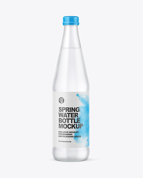 Glass Water Bottle