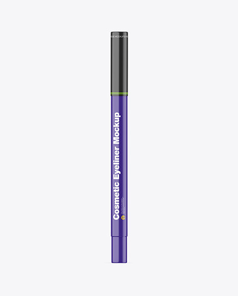 Glossy Cosmetic Eyeliner Mockup