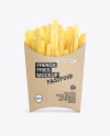 Kraft French Fries Packaging Mockup