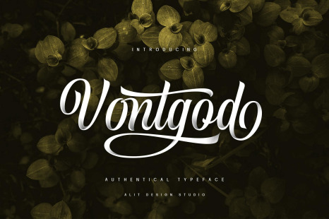 Vontgod Typeface