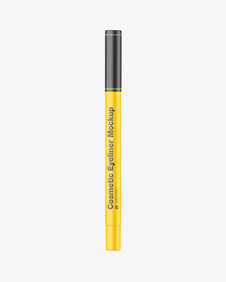 Matte Cosmetic Eyeliner Mockup