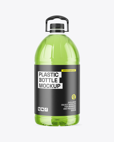 Clear Water Bottle Mockup - Free Download Images High Quality PNG, JPG