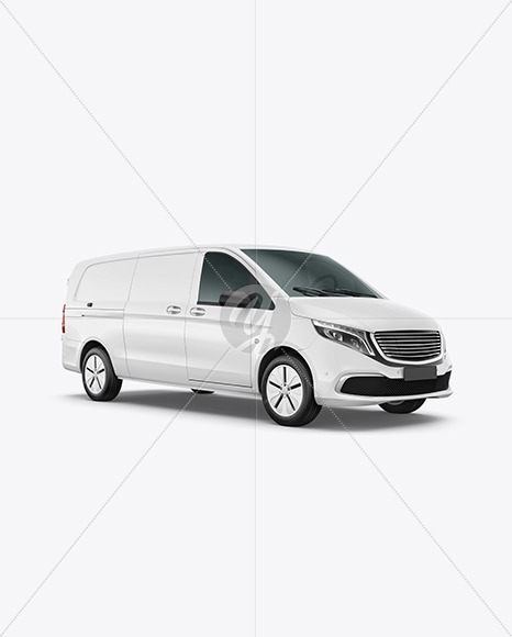 New Free Mockups – Panel Van Mockup – Half Side View – Download Now