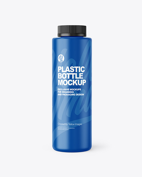 Plastic Bottle Mockup