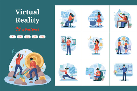 M459_Virtual Reality Illustration Pack