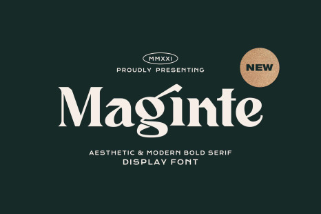 Maginte - Aesthetic &amp; Modern font