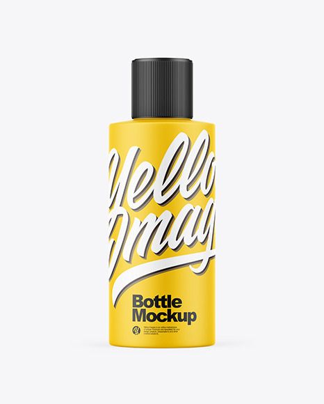 Matte Bottle Mockup